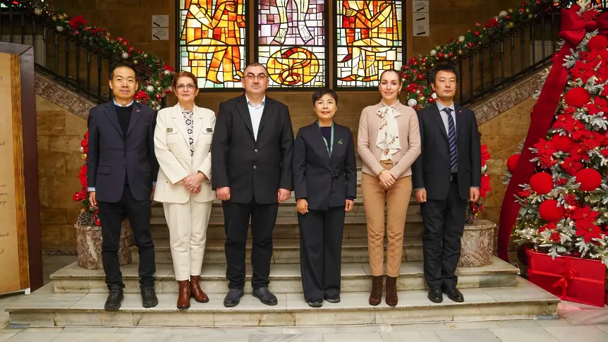 Посланикът на Китай Н. Пр. Дай Цинли на официално посещение в МУ – Плевен