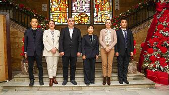 Посланикът на Китай Н. Пр. Дай Цинли на официално посещение в МУ – Плевен