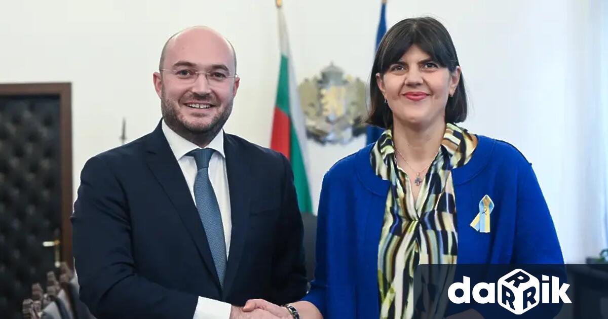 Главният европейски прокурор Лаура Кьовеши е на посещение у нас