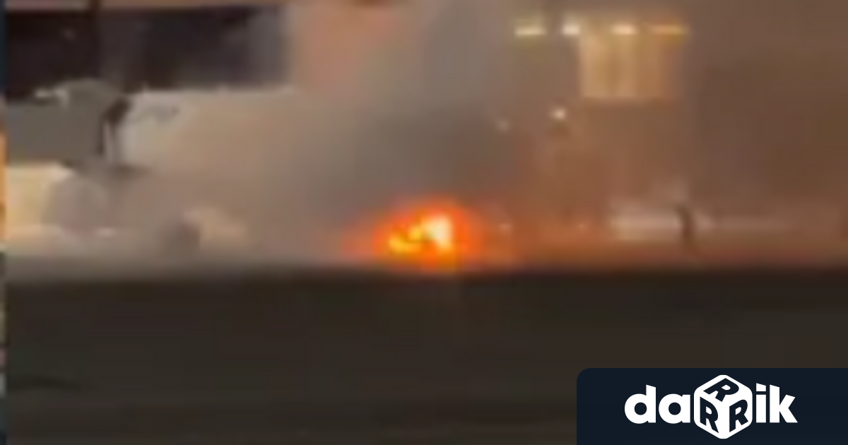 Пожар на пистата на международното летище в Сао Пауло –