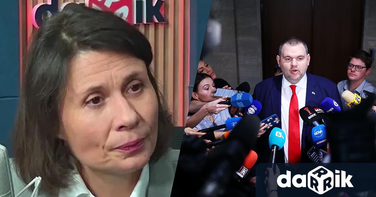 Народният представител от ПП ДБ Елисавета Белобрадова бе специален гост в