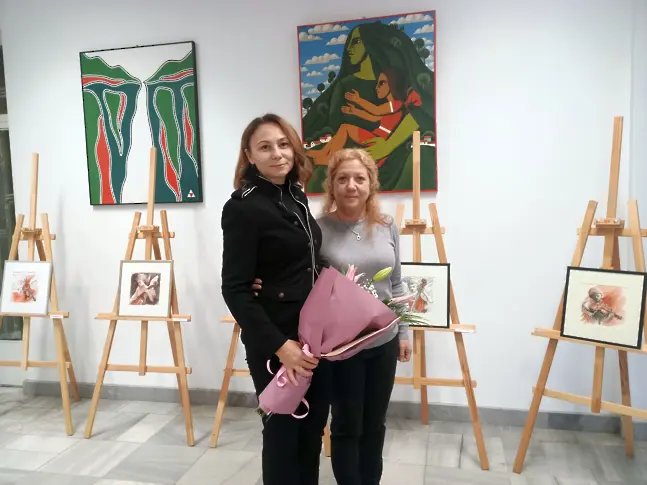 Самостоятелна изложба живопис „Акварелни картини“ на Гергана Паликарска  в Мездра