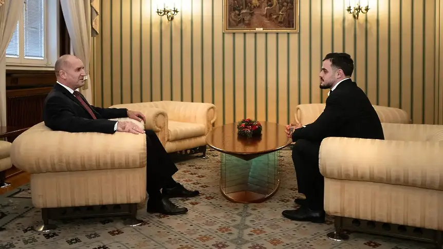 Румен Радев се срещна с Карлос Насар в президентството
