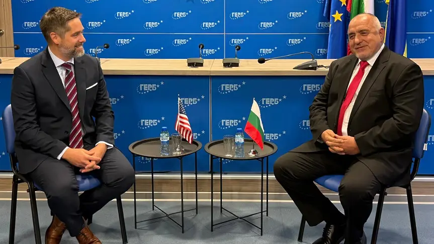 Борисов на среща с американски дипломат