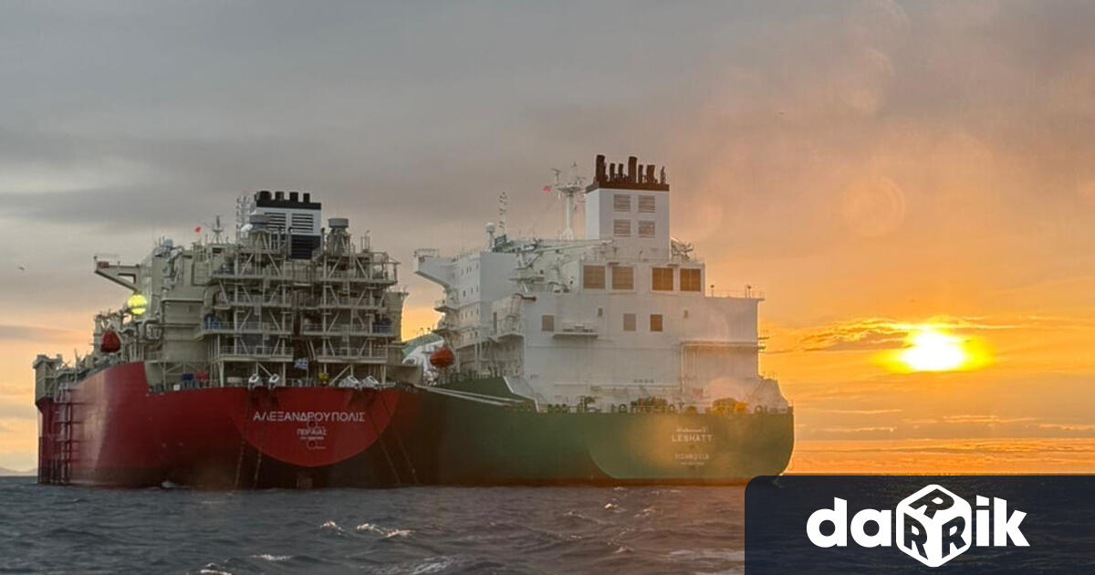 На терминала за втечнен природен газ край Александруполис Гърция започна