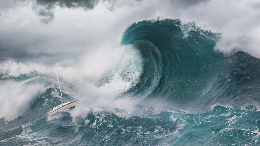 Опасност от цунами след силно земетресение