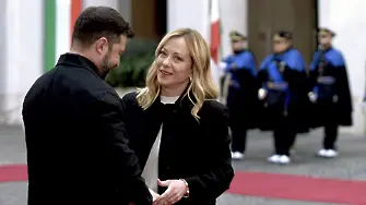 Мелони прие Зеленски в Рим