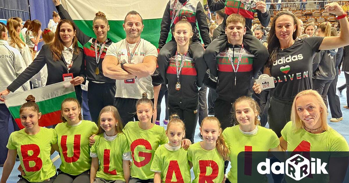 За пореден път сливенският спортен клуб по акробатика Стефан Данчев