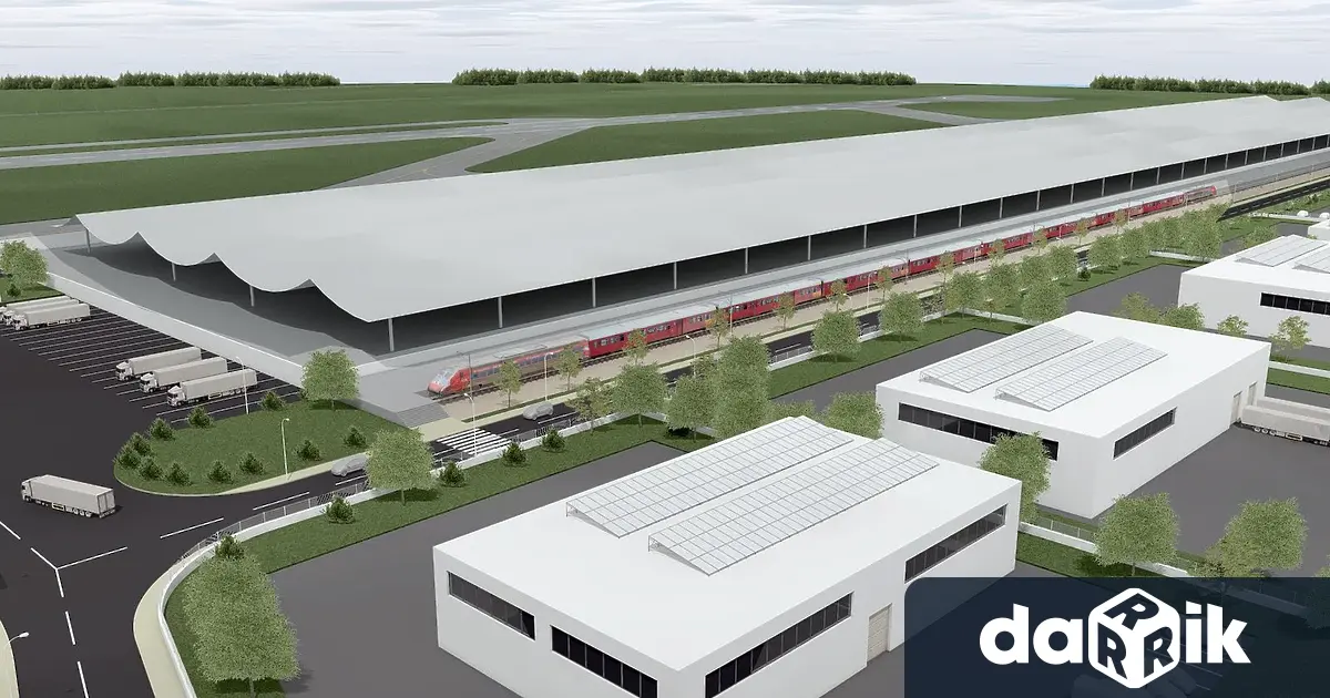 Към един от терените на изграждащия се в момента Индустриален