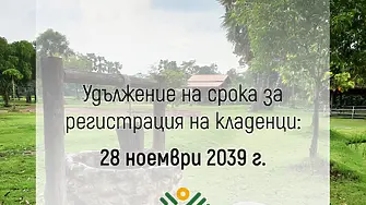 МОСВ: Крайният срок за регистрация на кладенците е удължен до 28 ноември 2039 г. 