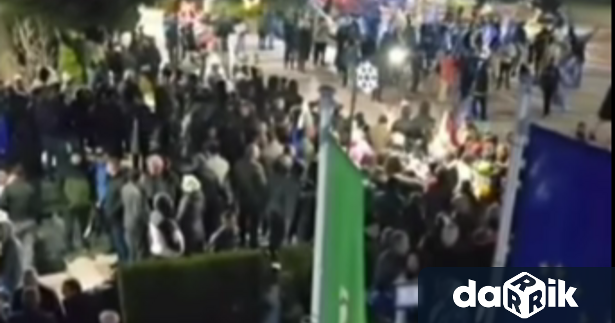 Симпатизанти на ДПС Ново начало излязоха на протест в град