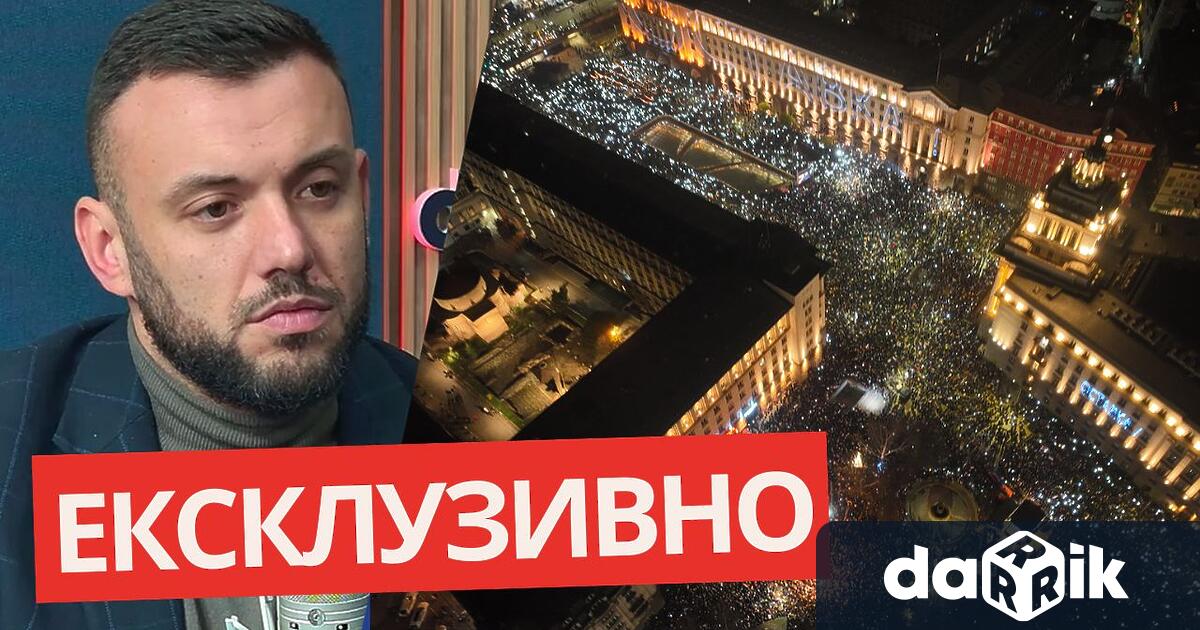 Един от организаторите на мащабните протести срещу правителството – Тодор
