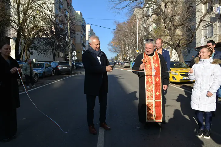 Ремонтираха по европейски образещ улици в кв. „Плиска“- Монтана 