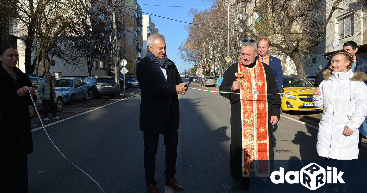 Основните улици в един от големите квартали на Монтана са