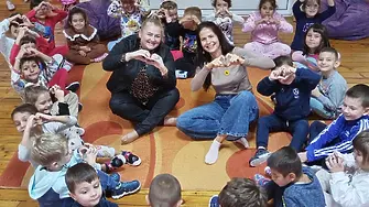 Детска градина „Детелина“ в Мездра се присъедини към инициативата „Маратон на добротата“