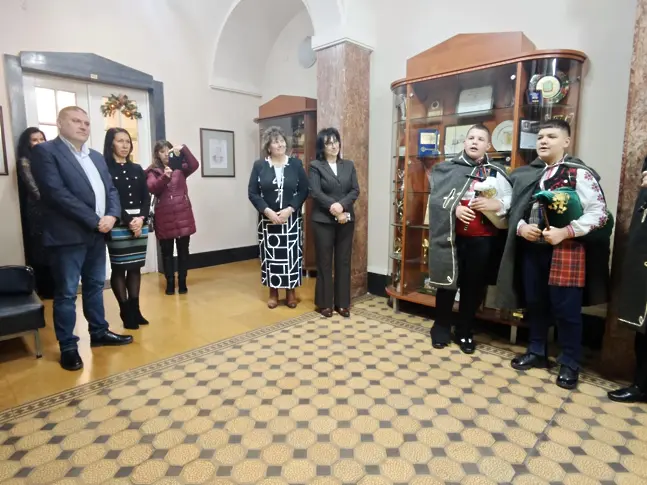 Добри гости коледари в Община Плевен