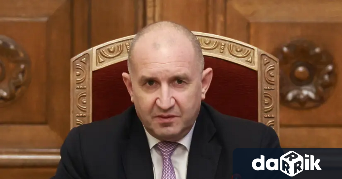 Президентът Румен Радев ще се срещне с представители на парламентарните