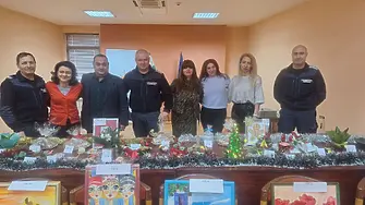 Коледен благотворителен базар в ОДМВР – Плевен – жест на съпричастност и подкрепа на дете на загинал полицай