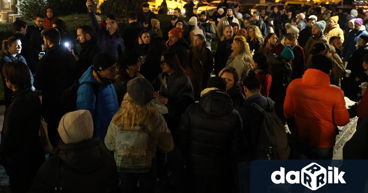 Протест под мотото Чашата преля организиран от Асоциацията на европейските