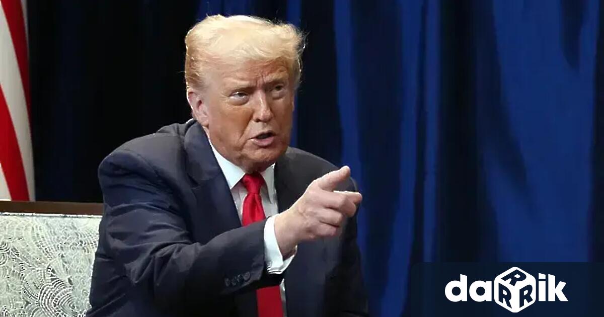 Американският президент Доналд Тръмп представи себе си за върховен арбитър