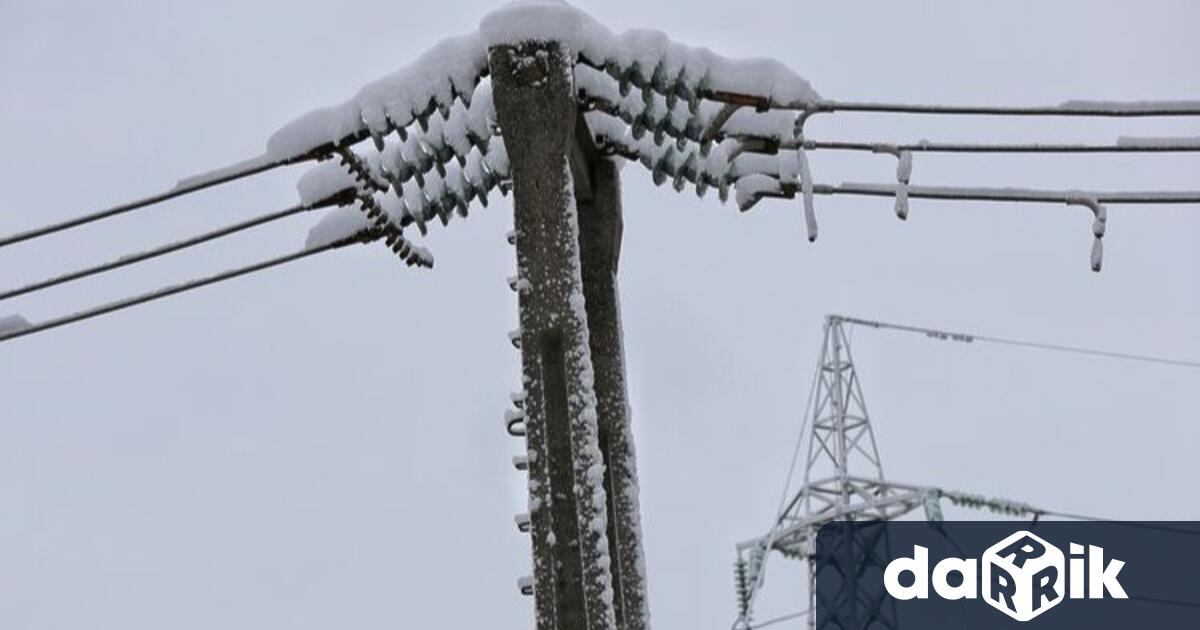 Заради паднали електропроводи без електрозахранване останаханаселени места във Видинска и
