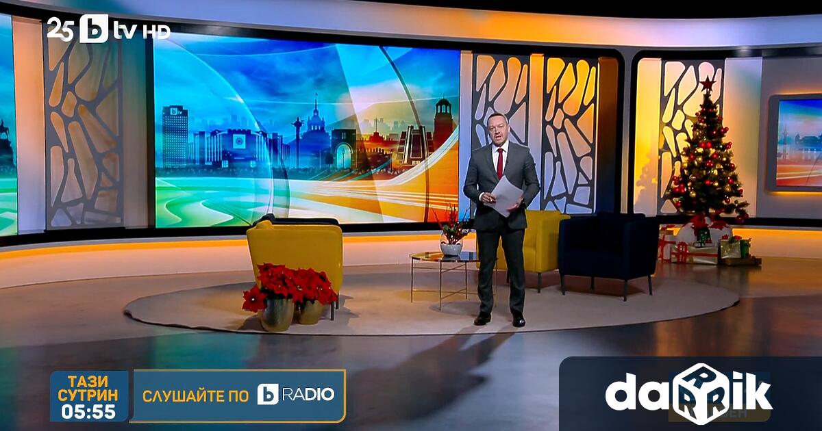 Росен Цветков ще води днес сам сутрешния блок на bTV
