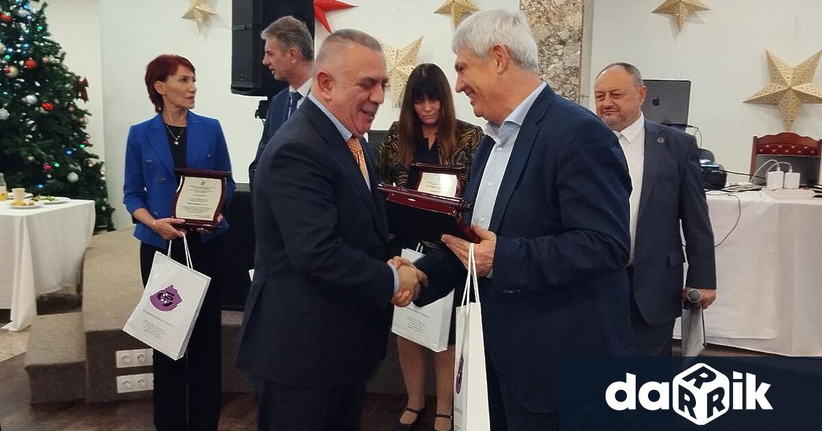 На специална церемония в София кметът Стефан Радев получи награда