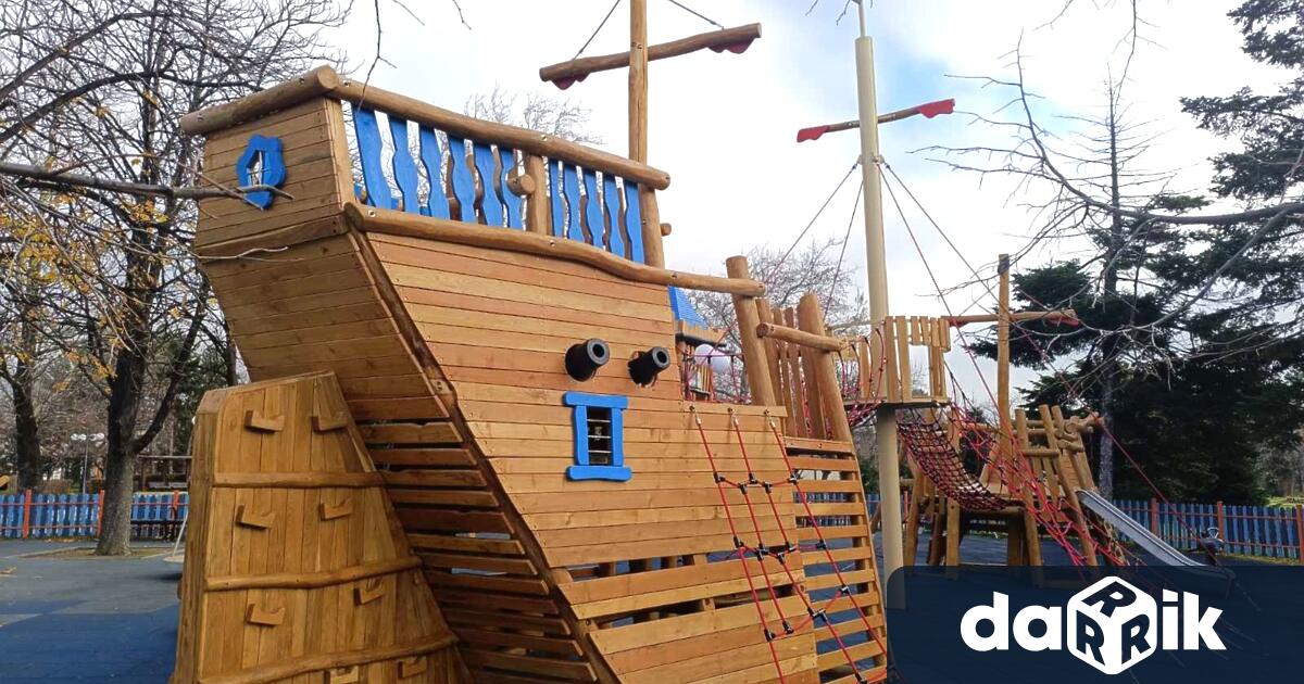 Приключи ремонтът на детската площадка за деца от 3 до
