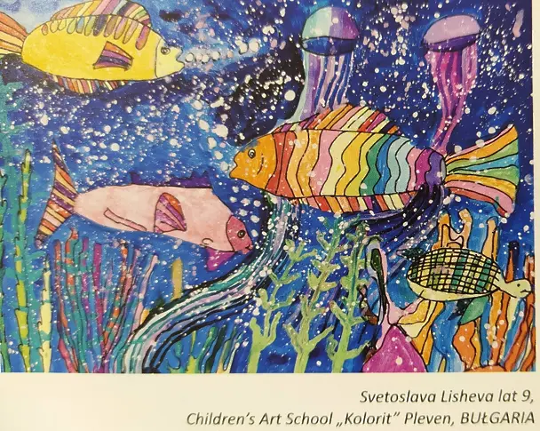 Престижни награди спечелиха деца от арт школа „Колорит“ от Международния конкурс „Календар на дъгата 2026“ в Полша 