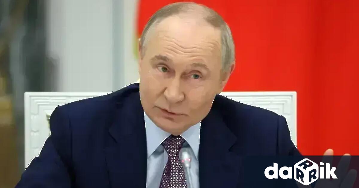 Президентът на Русия Владимир Путин произнесе традиционното си новогодишно телевизионно