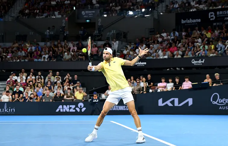 Григор Димитров с убедителна победа в първия си мач за 2026 година (ВИДЕО)