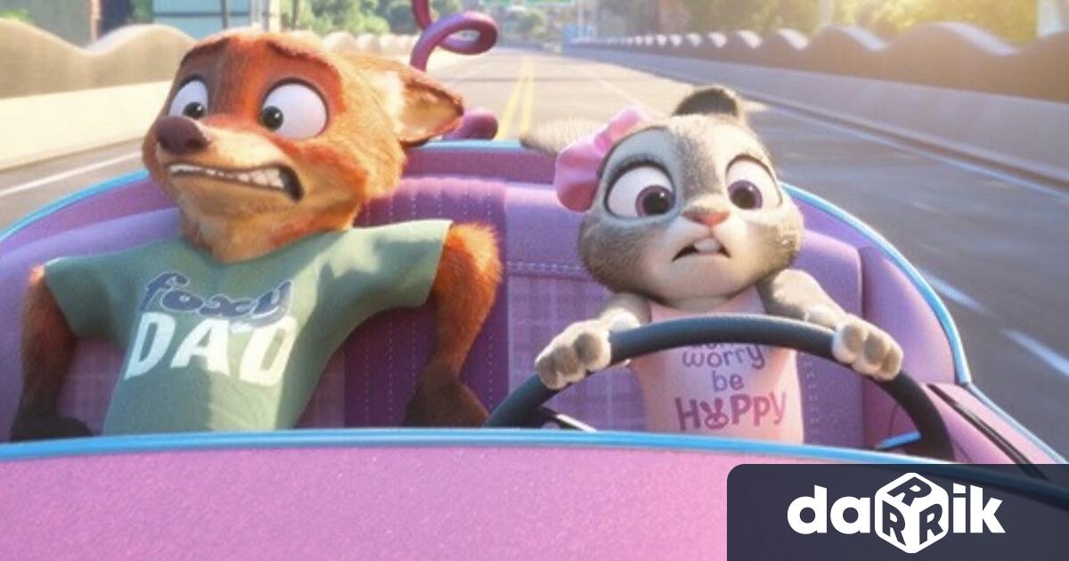 Анимационният филм Зоотрополис 2 постигна исторически успех за Walt Disney