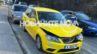 Верижна катастрофа затруднява движението по пътя София - Варна край Велико Търново