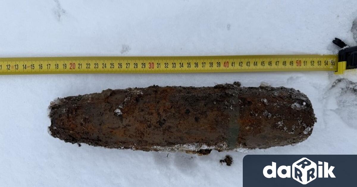 Военнослужещи унищожиха стар невзривен боеприпас открит в столичния квартал Суходол