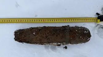 Военни унищожиха стар снаряд, открит в София