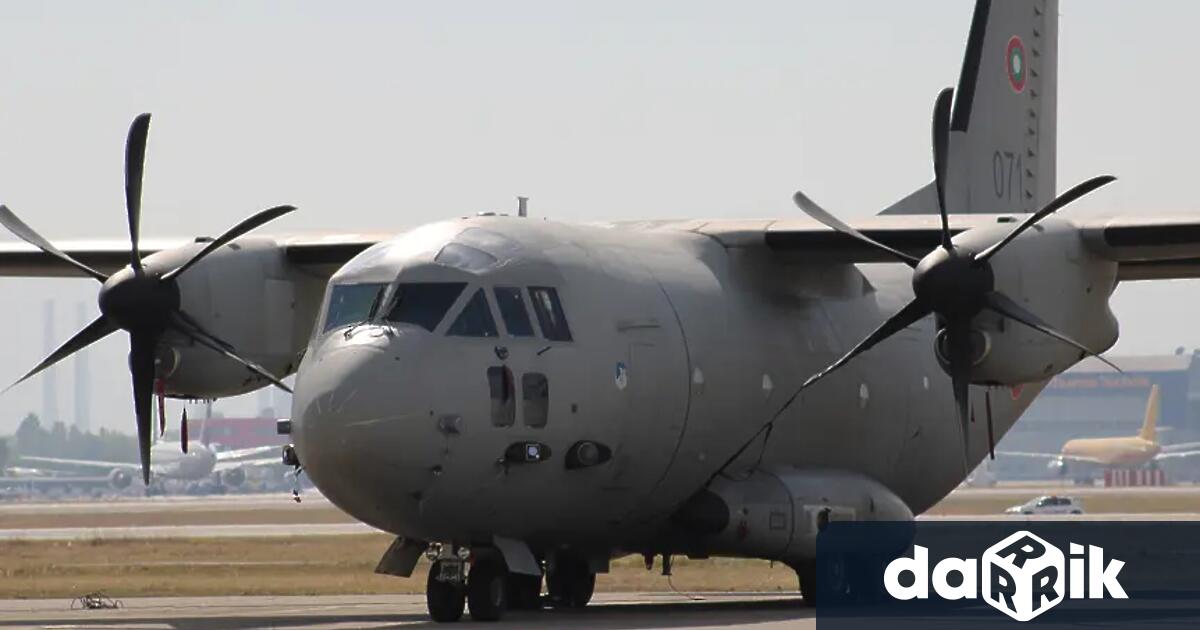 Дежурен екипаж на самолет C 27J Spartan от 16 та