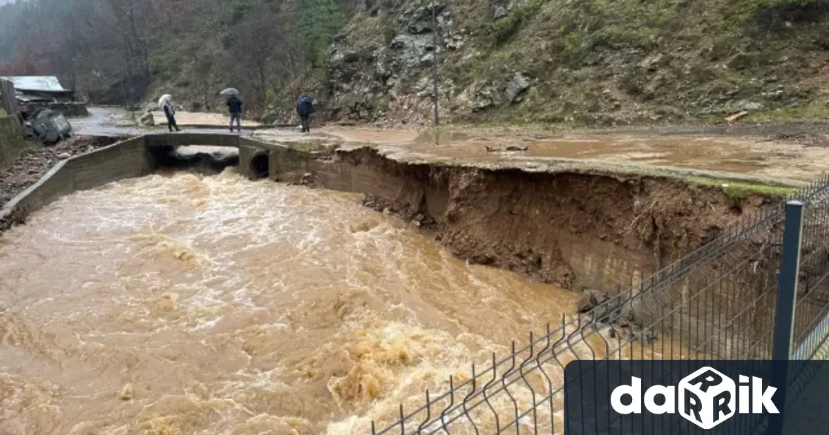 Критична ситуация в Източните Родопи Червен код за значителни валежи