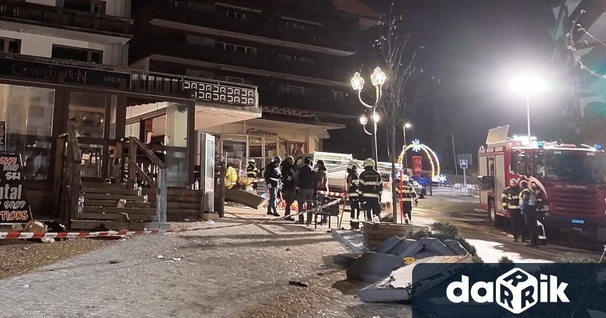 Един от собствениците бара в швейцарския курорт Кран Монтана където