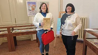 Милена Михова е „Читател на годината“ на регионалната библиотека в Сливен