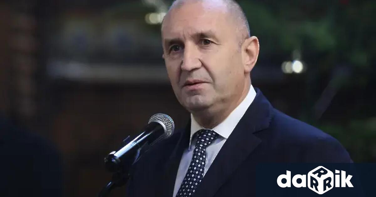 Президентът Румен Радев събира представителите на своята администрация в Гербовата