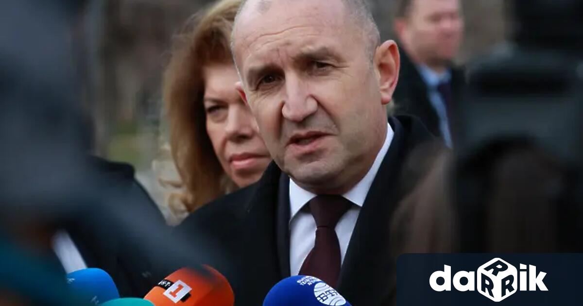 Президентът Румен Радев изрази своите съболезнования към крал Фелипе VI