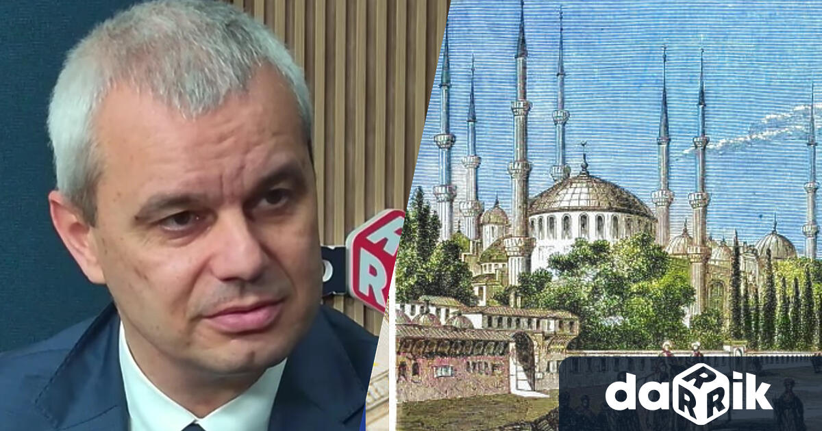 Лидерът на Възраждане Костадин Костадинов бе специален гост в Денят