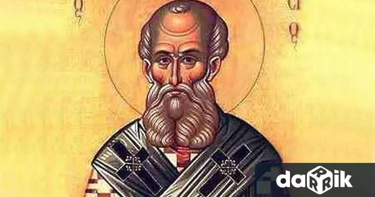 Православната църква посвещава 18 януари на св Атанасий Велики роден