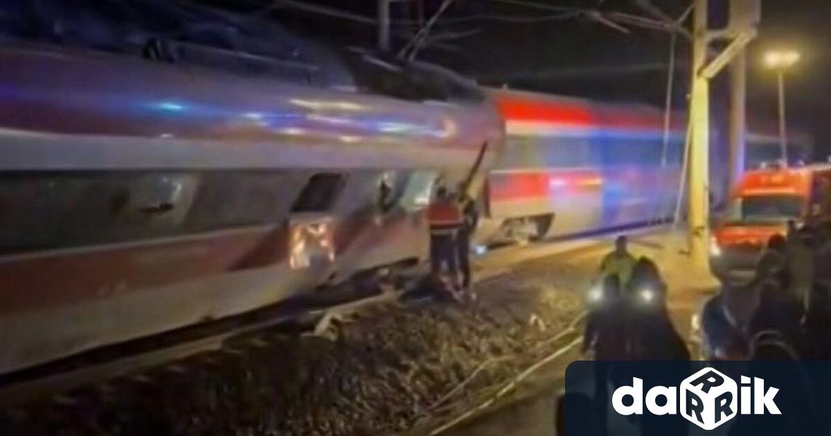 Два високоскоростни влака дерайлираха в неделя в Южна Испания като