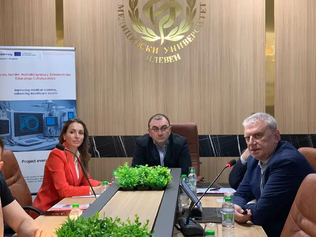 Трансграничният проект MITEC обединява ресурси и знания за повишаване ефективността на обучението чрез телемедицина в Плевен и Крайова