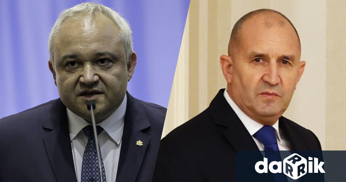 Бившият вътрешен министър Иван Демерджиев поздрави Румен Радев след като