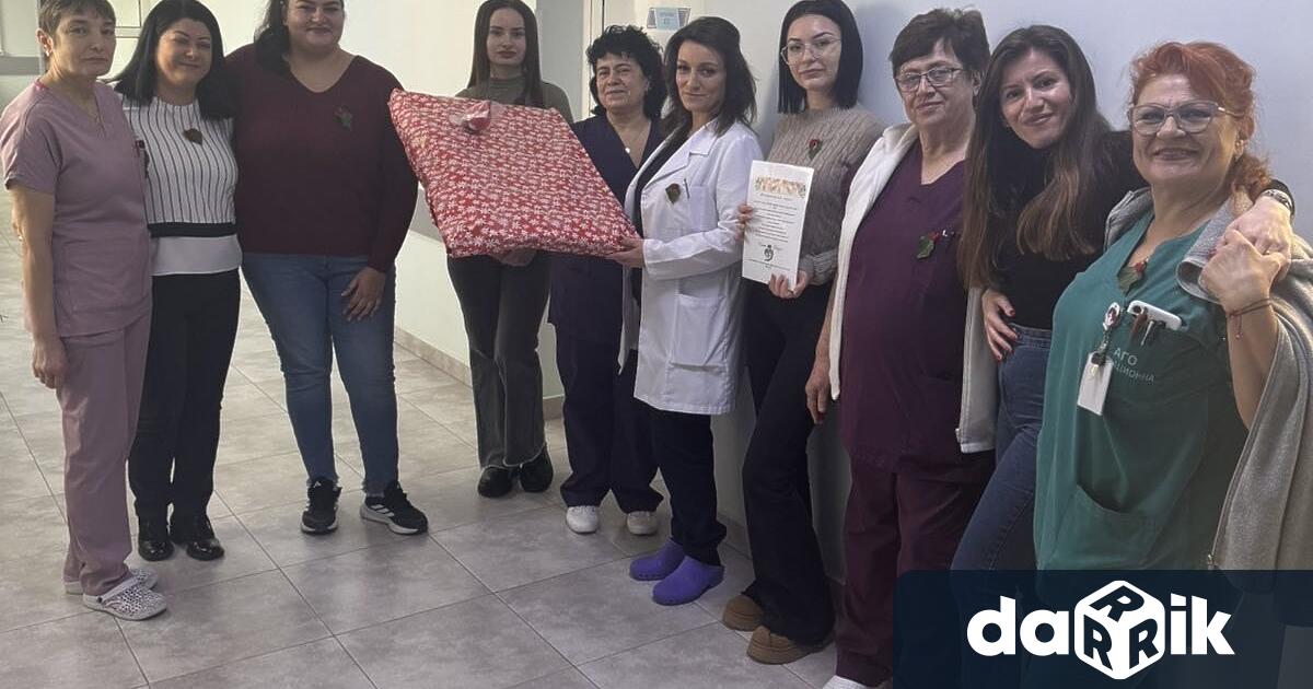 Родилната зала към Отделението по акушерство и гинекология получи дарение