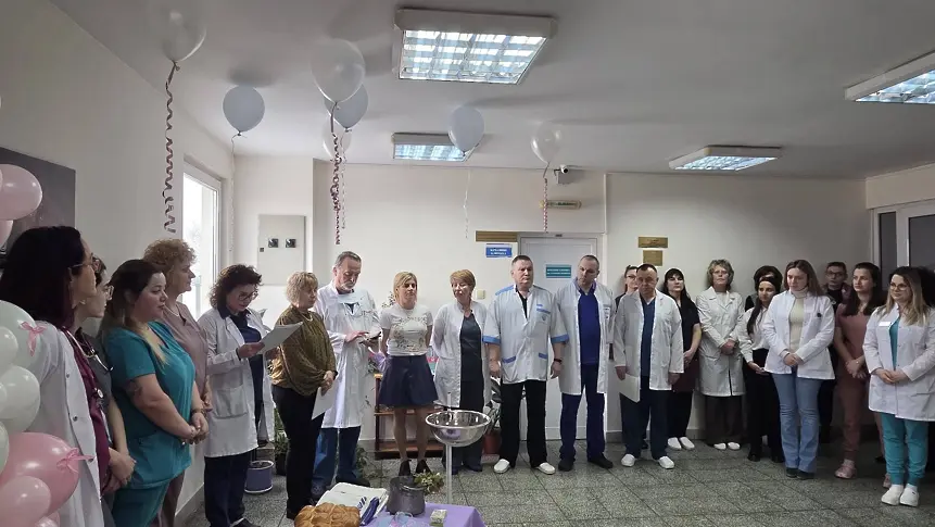  Денят на родилната помощ бе маркиран с обичаен обред в УМБАЛ „ Д-р Георги Странски “ – Плевен 