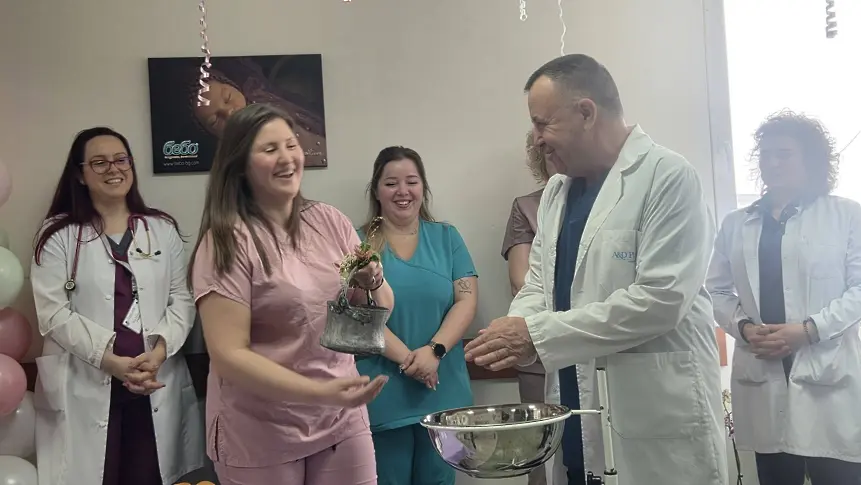  Денят на родилната помощ бе маркиран с обичаен обред в УМБАЛ „ Д-р Георги Странски “ – Плевен 