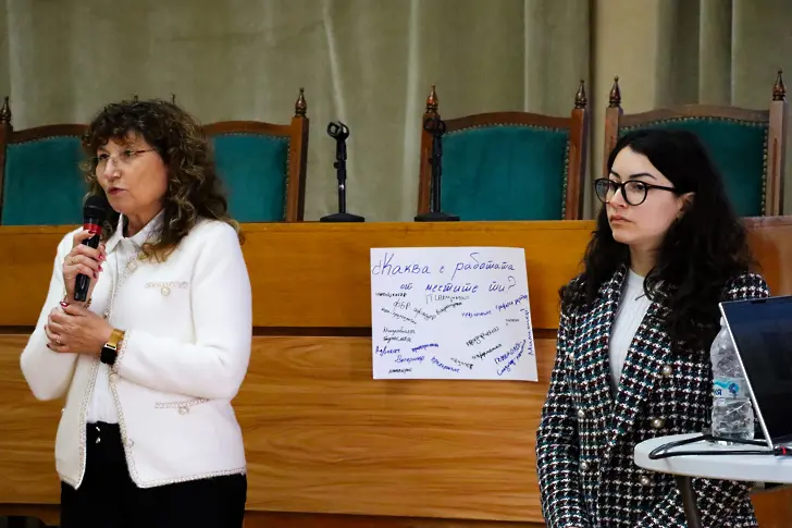  Професионално насочване и показване пред аудитория – образование за младежи от град Левски 